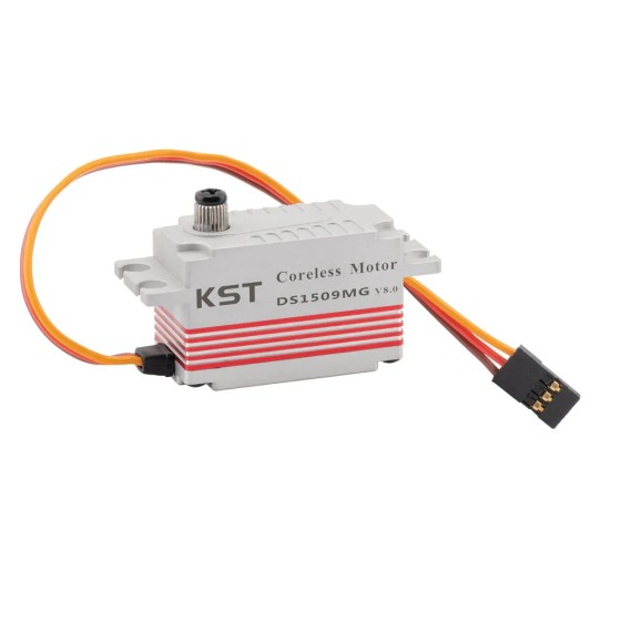 Original KST DS1509MG 12.8Kgf.cm 0.07sec Metal Gear Coreless Digital Low Profile for Aircraft RC Cars